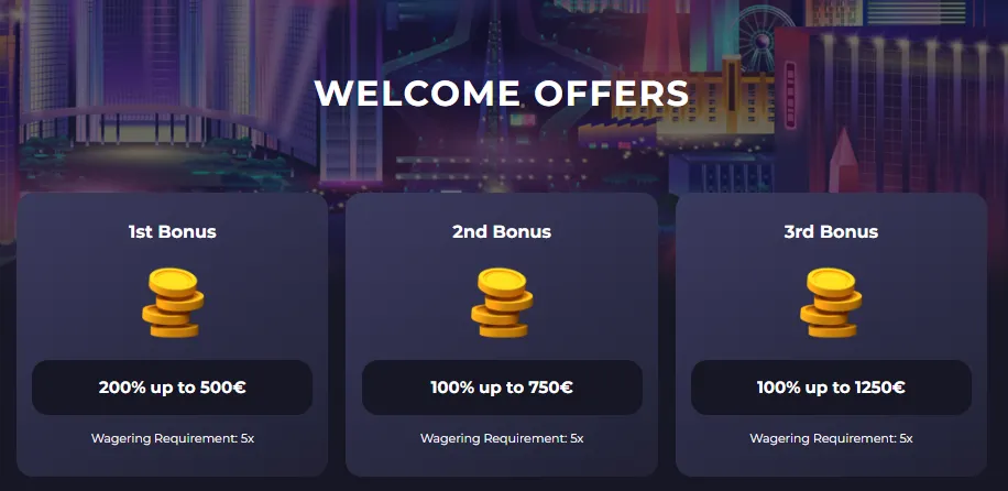 gxmble casino welcome bonus